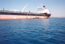 Vessel discharging at Deir Ammar SPM